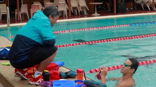 四年輪回！孫楊與昔日恩師重新連線 東京奧運看“中國旗艦”再揚帆