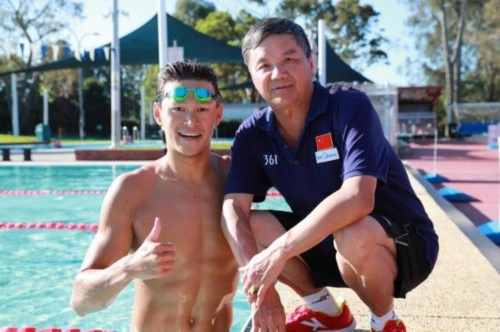 四年輪回！孫楊與昔日恩師重新連線 東京奧運看“中國旗艦”再揚帆