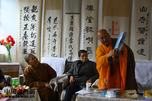 臺灣記者三晉行:妙生法師好隨和 有樂趣