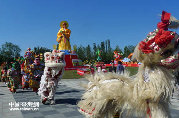 　　本次燈會上將上演最地道的臺灣民俗表演（中國臺灣網　李徽　攝）