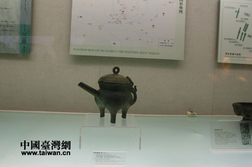 山西博物院陳列品。(中國臺灣網 段雯婷 攝)