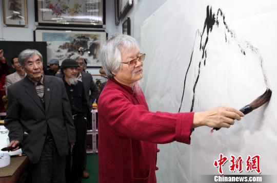 兩岸書畫家聯展在臺灣桃園舉辦