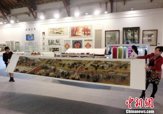 海峽兩岸文化創意產業展開幕湖南展示近400件文創產品