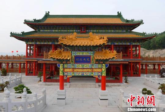 橫店集團徐文榮臺灣推薦圓明新園:在融合中傳承文化