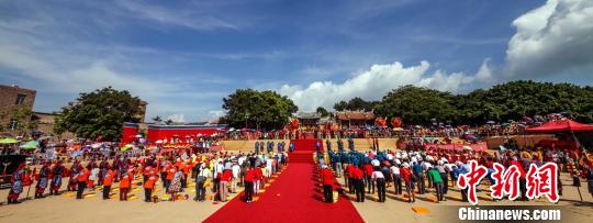 兩岸關帝信眾祈願新北塵爆事故傷者盡快撫平創傷