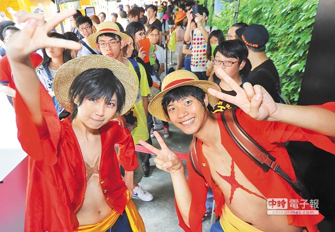 《海賊王》臺灣開漫展 吸引兩岸數千粉絲觀展