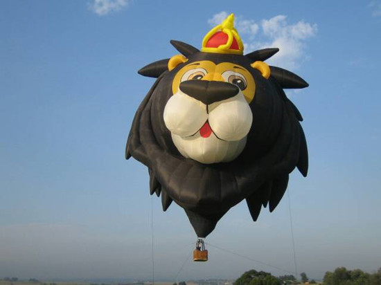 臺南花卉熱氣球嘉年華超萌“獅子王”將升空(圖)