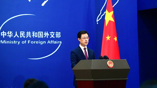 中方再次敦促日方切實反思糾錯，停止在臺灣問題上的操弄和妄動