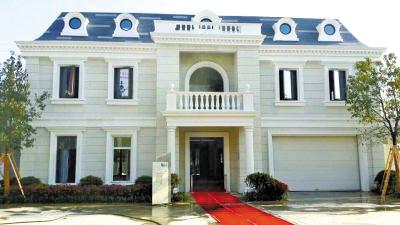 3D打印別墅亮相 材料主要是水泥和鋼筋