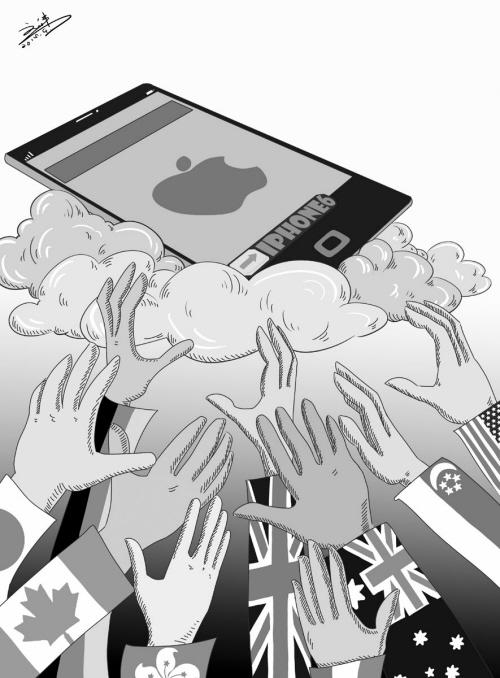 港版iPhone6最快本月20日到沈陽 預訂價1萬起