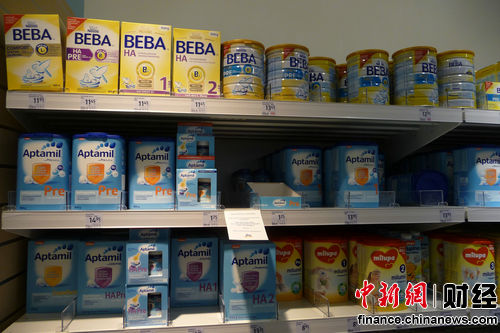 德國嬰幼兒奶粉市場：600克售80多元產品長期限購