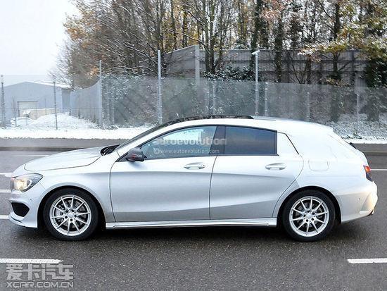 奔馳CLA獵裝版諜照曝光