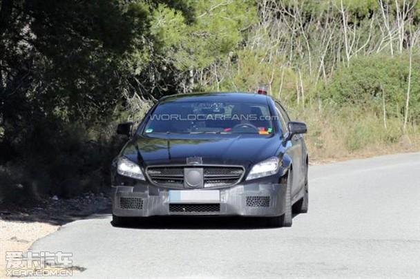 奔馳CLS63 AMG路試諜照