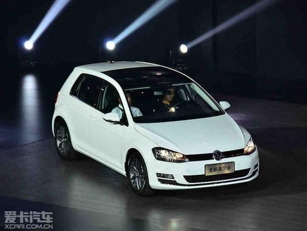 國產高爾夫7上市現場圖