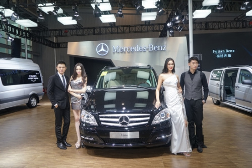 全車係重量級陣容亮相 福建奔馳閃耀成都車展