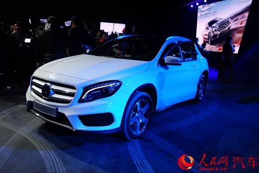 奔馳GLA正式上市 售28.98萬-39.8萬元