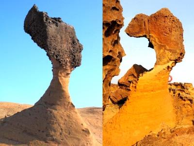 臺灣野柳“女王頭”恐斷頸公園推“俏皮公主” 臺灣野柳“女王頭”恐斷頸公園推“俏皮公主”