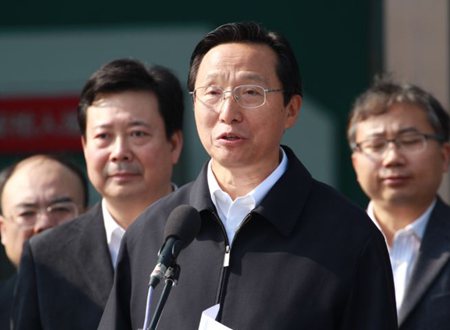 第十二屆中國國際農產品交易會２５日在山東省青島國際會展中心開幕