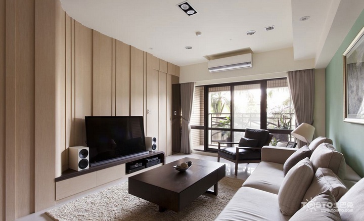 現代風格電視牆