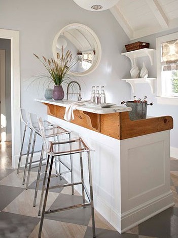 時尚吧臺裝修效果圖 現代風格典范