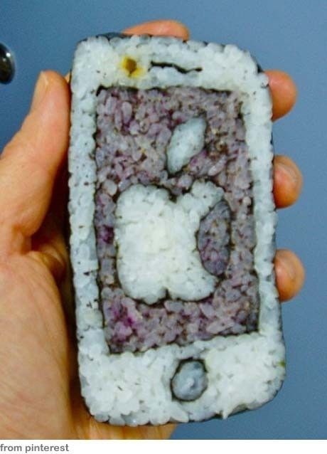 韓網絡驚現“紫菜包飯iPhone”網友直呼好精致