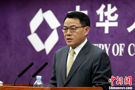 資料圖：商務部新聞發言人孫繼文。<a target='_blank' href='http://103.249.53.35/gate/big5/www.chinanews.com/' _fcksavedurl='http://103.249.53.35/gate/big5/www.chinanews.com/'></table><p  align=