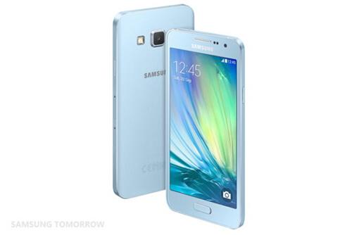 三星在中國推出Galaxy A3和A5係列中端智能機