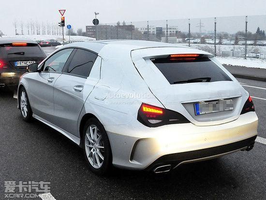 奔馳CLA獵裝版諜照曝光