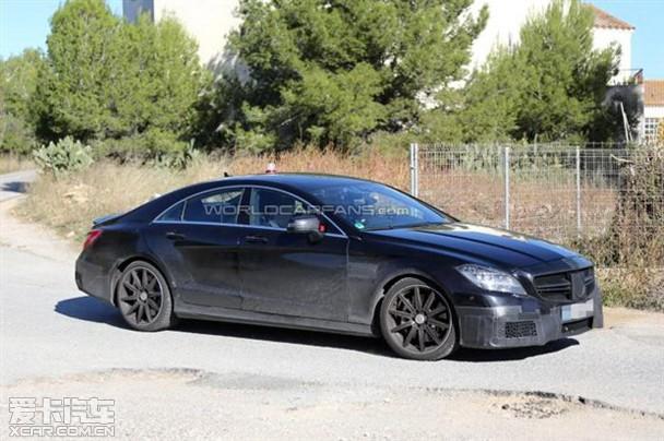 奔馳CLS63 AMG路試諜照