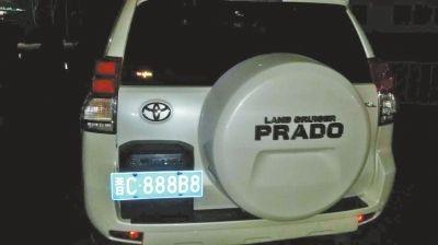 偽造車牌只為了“發發發必發”