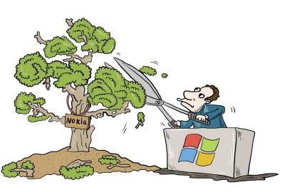 微軟公布針對諾基亞大裁員計劃 中國區裁員不可避免