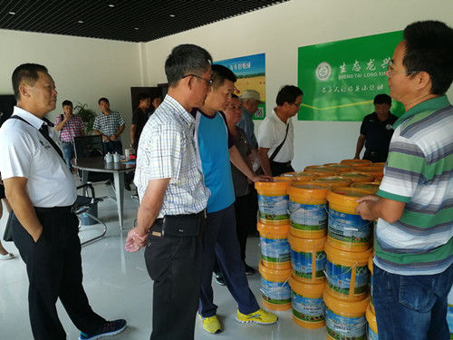 臺灣交流團考察象山精致果園項目