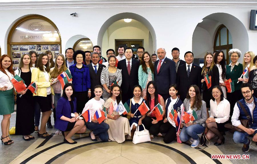 RUSSIA-KAZAN-CHINA-ZHANG DEJIANG-VISIT RUSSIA-KAZAN-CHINA-ZHANG DEJIANG-VISIT