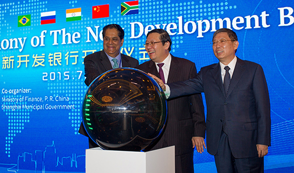 New Development Bank backed by BRICS launched in Shanghai