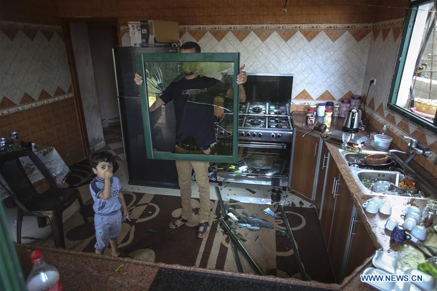 Israeli jets strike on Gaza in response to rocket firing