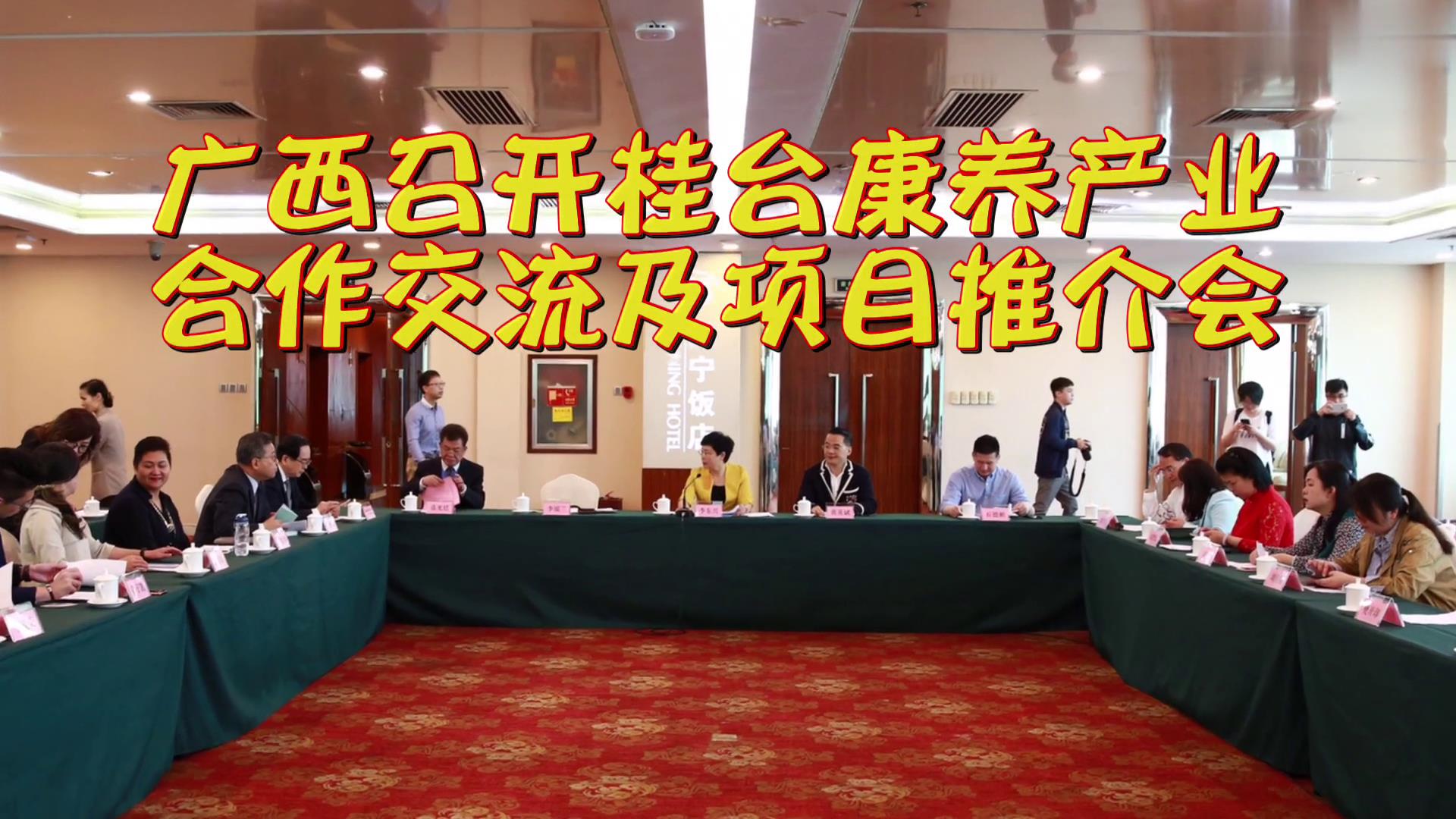 廣西召開桂臺康養產業合作交流及項目推介會圖片