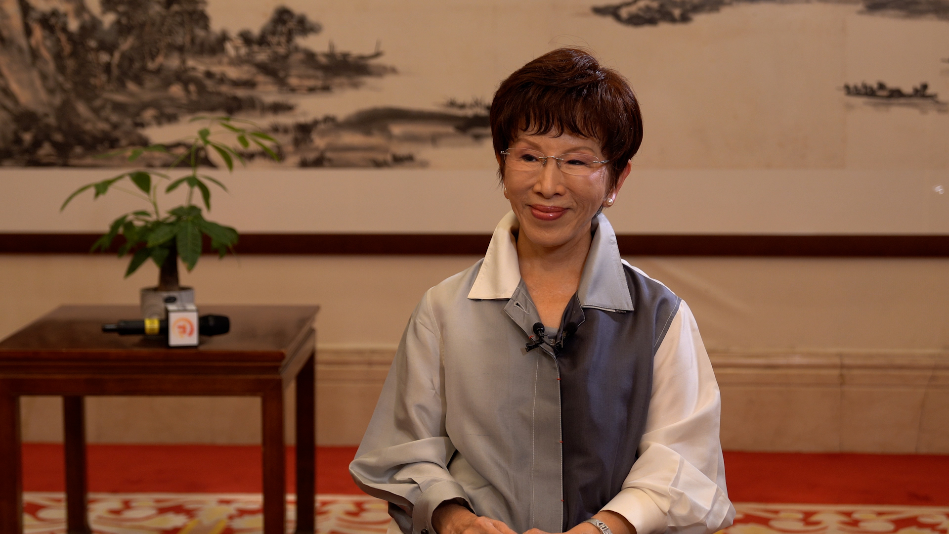 【對話“柱柱姐”(下)】洪秀柱：望臺灣在後疫情時代能參與“一帶一路”促進兩岸融合圖片