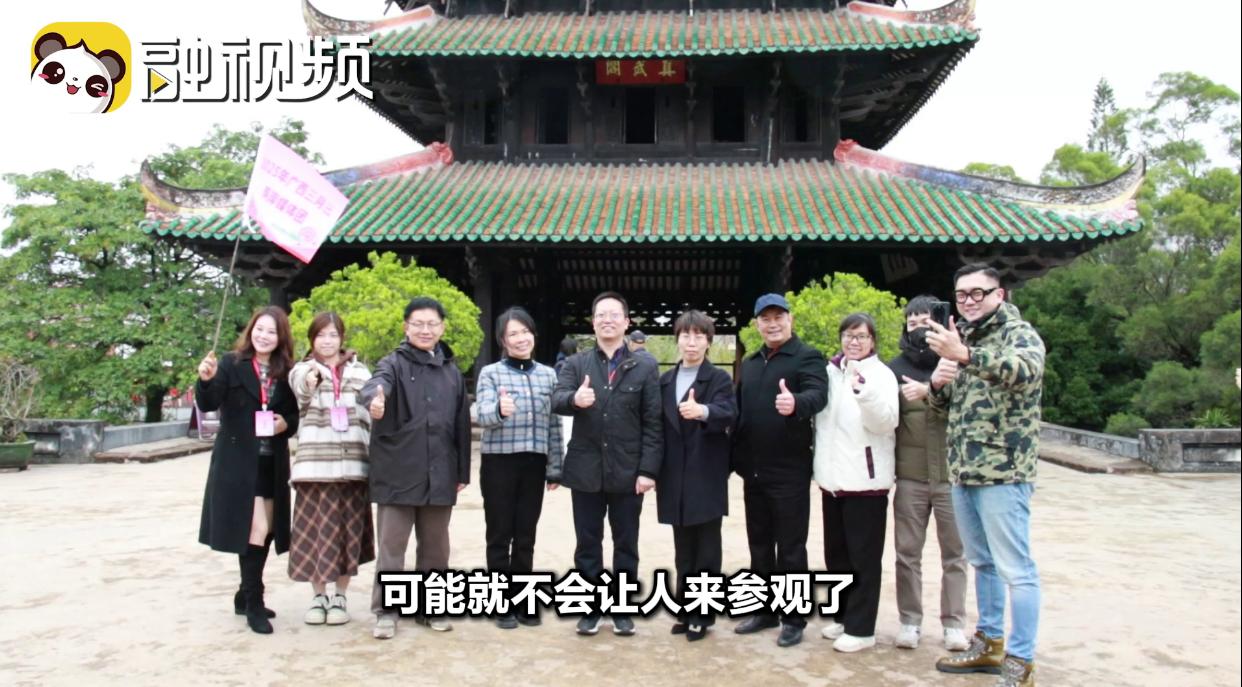 兩岸媒體團探訪楊貴妃故里 觀天下奇樓——真武閣圖片