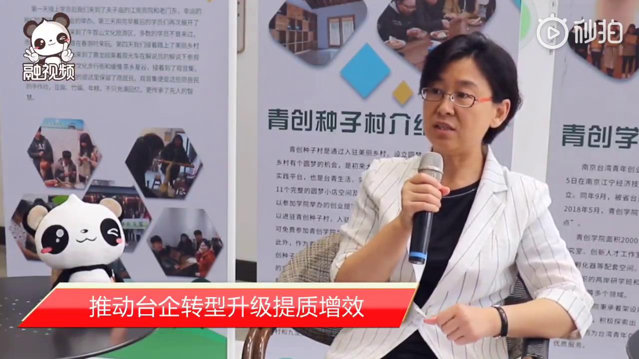 江蘇省臺辦主任練月琴：推動臺企轉型升級提質增效圖片