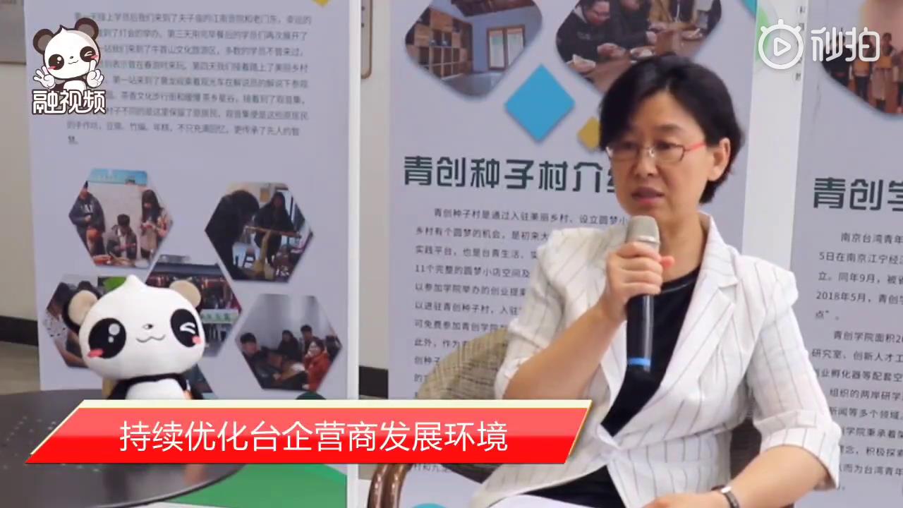 練月琴：江蘇持續優化臺企營商發展環境圖片