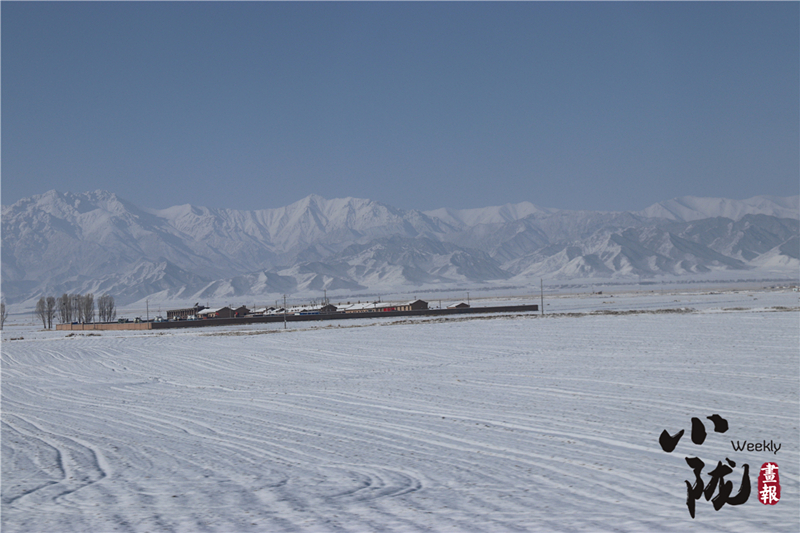 三月雪後大美祁連山