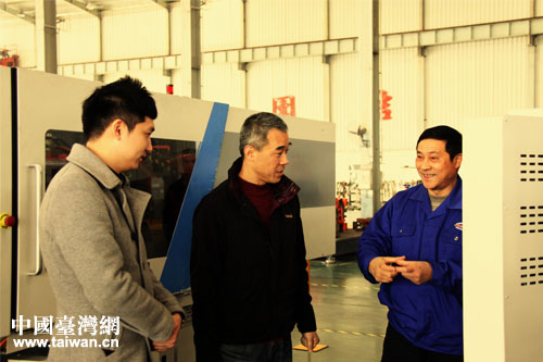 吳隆副主任在臺灣聯塑(杭州)機械有限公司走訪調研 吳隆副主任在臺灣聯塑(杭州)機械有限公司走訪調研
