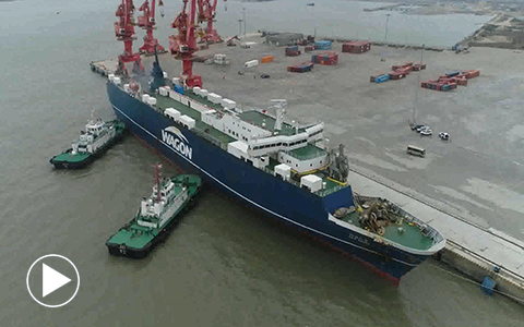 “高雄-平潭”貨運直航進入常態化運營