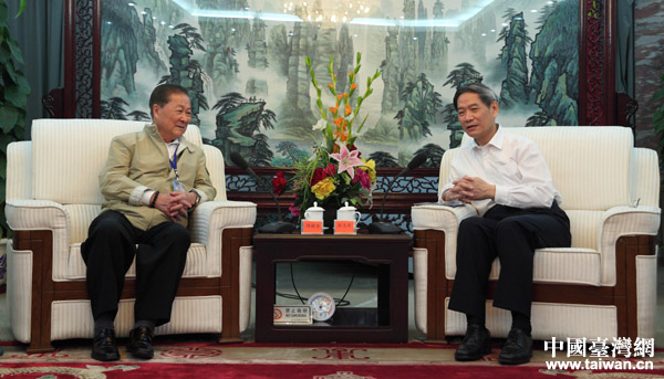 張志軍主任會見臺灣民意代表交流參訪團 張志軍主任會見臺灣民意代表交流參訪團