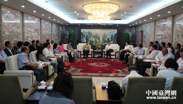 張志軍主任會見臺灣民意代表交流參訪團 張志軍主任會見臺灣民意代表交流參訪團